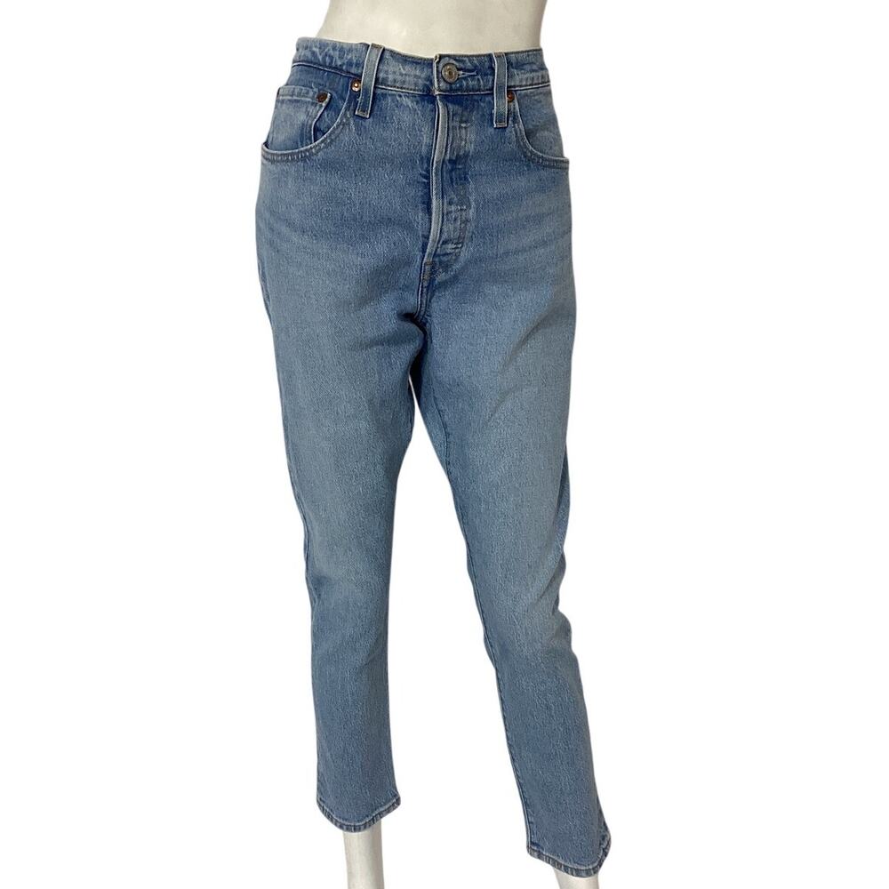 Levi's Premium Tango Light 501 Skinny Denim Jeans Size 30 - Picture 2 of 4